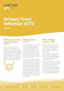 Chronic UTI Worksheet